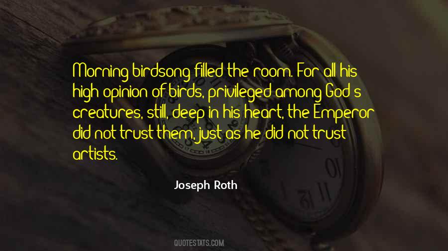 Quotes About Birds In The Morning #1406160