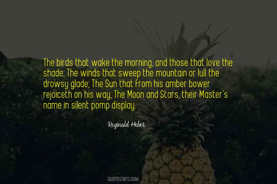 Quotes About Birds In The Morning #176006