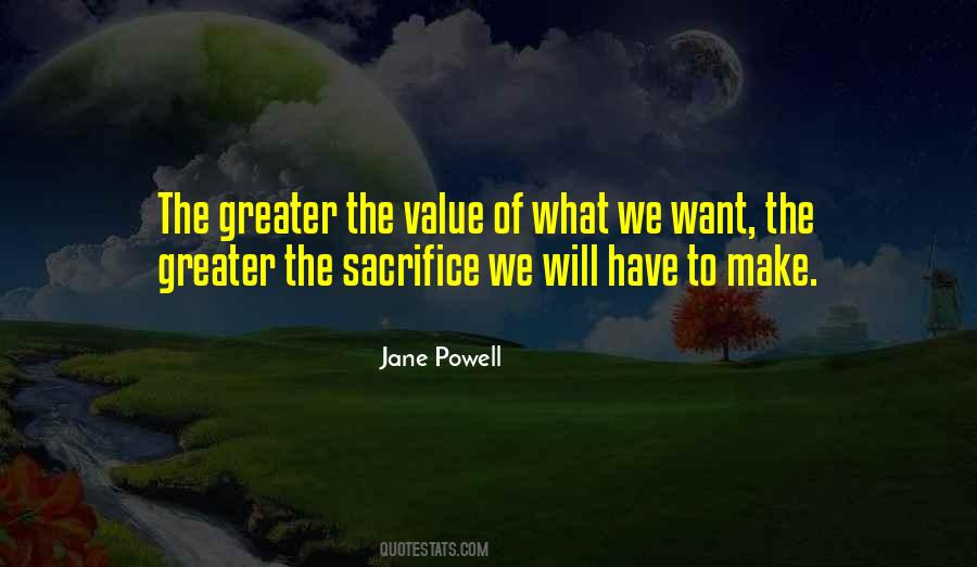 Quotes About What We Value #669314