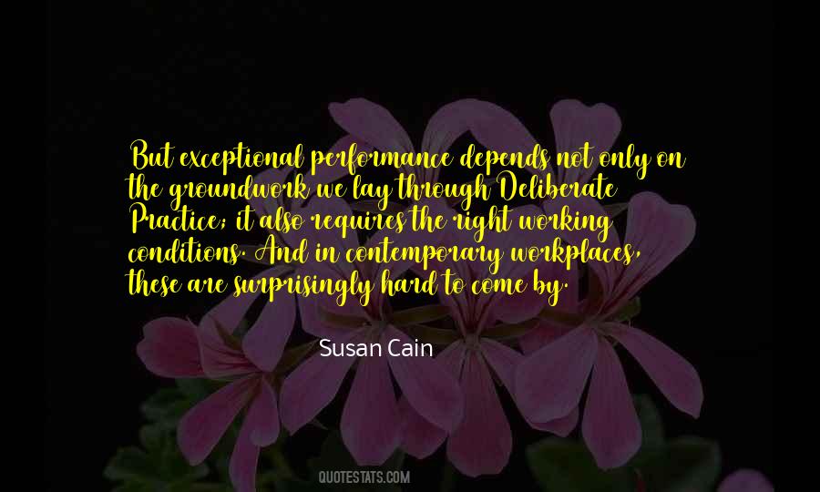 Quotes About Exceptional Performance #1274291