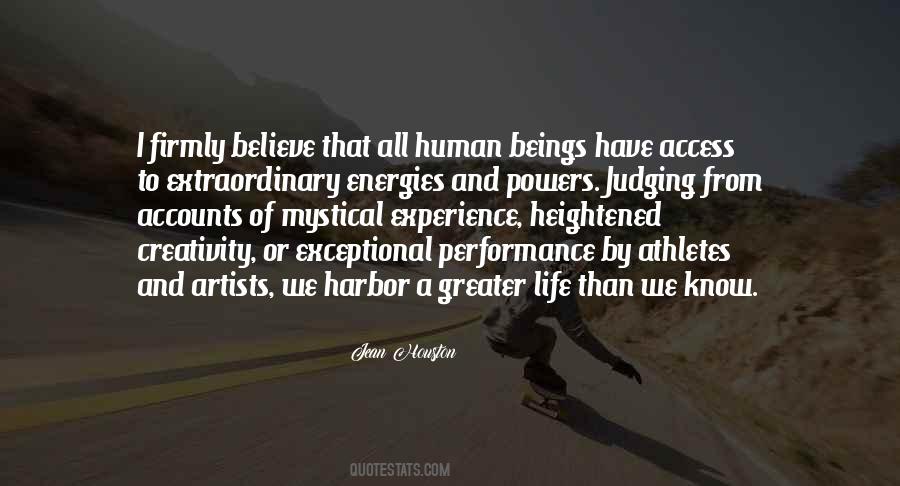 Quotes About Exceptional Performance #996342