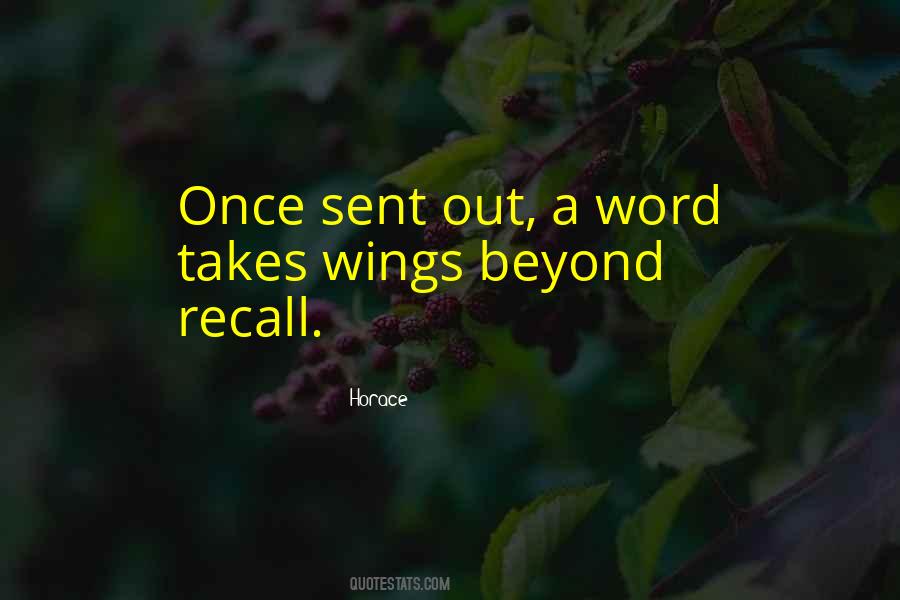 Quotes About Recalls #1238329