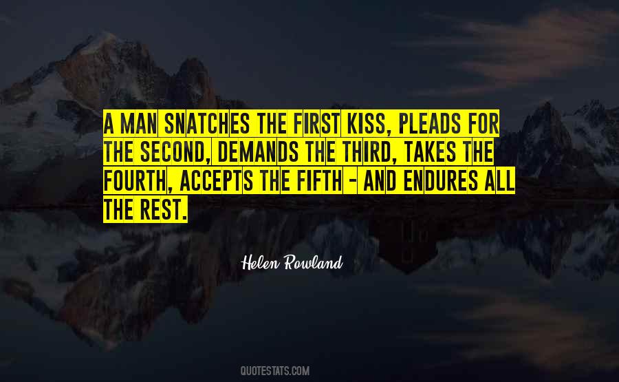 Quotes About Love's First Kiss #683245