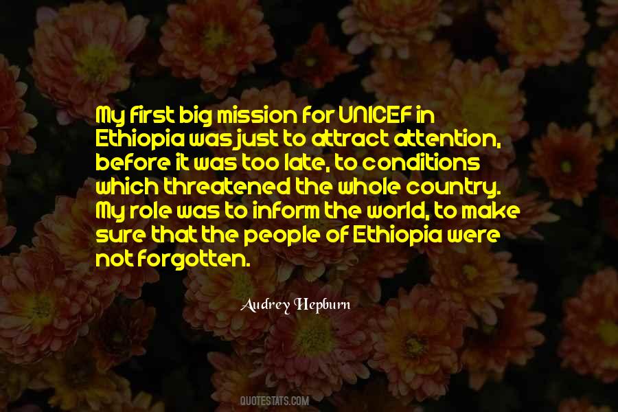 Quotes About Ethiopia #1599661