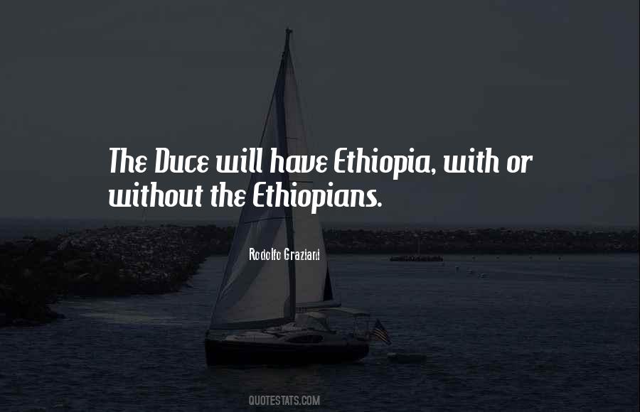 Quotes About Ethiopia #177622