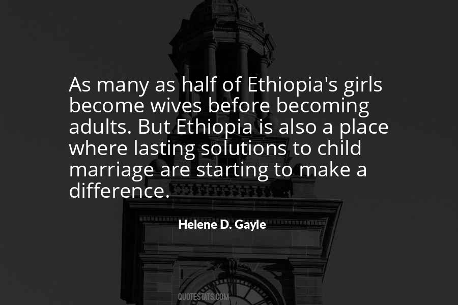 Quotes About Ethiopia #651716