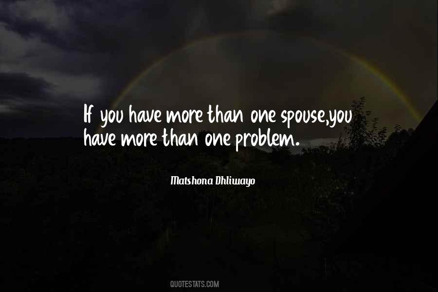 Spouse Marriage Quotes #1410974