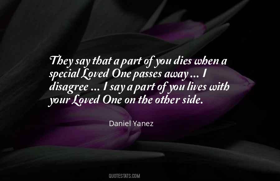 Quotes About Death Of A Loved One #510137