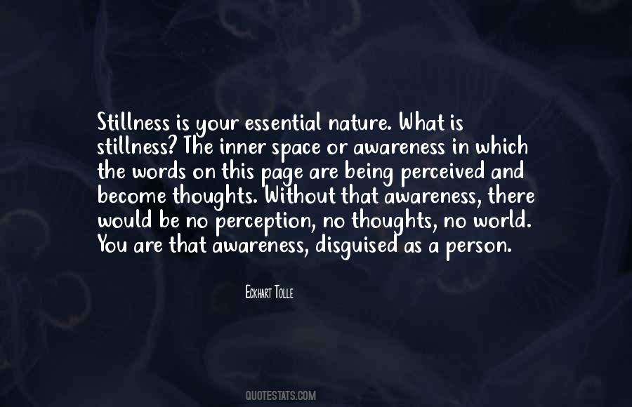 Without Awareness Quotes #1008609