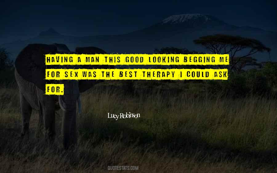 Looking For A Man Quotes #65056