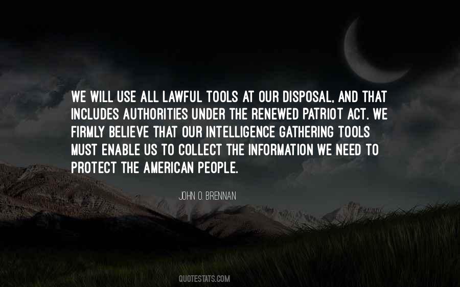 Quotes About Patriot Act #1303138