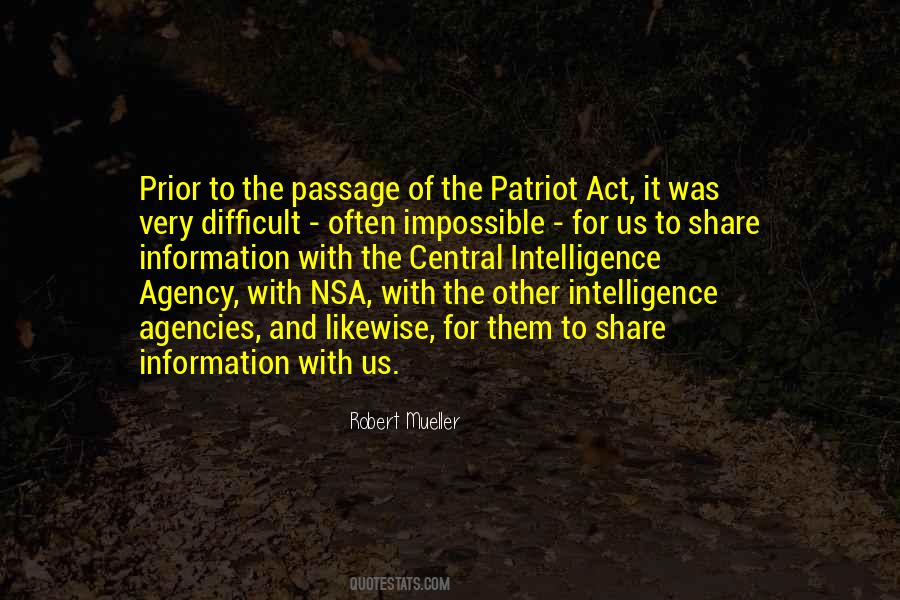 Quotes About Patriot Act #1413839