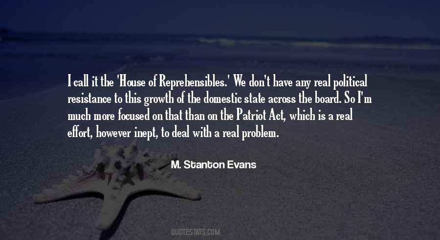 Quotes About Patriot Act #1654716