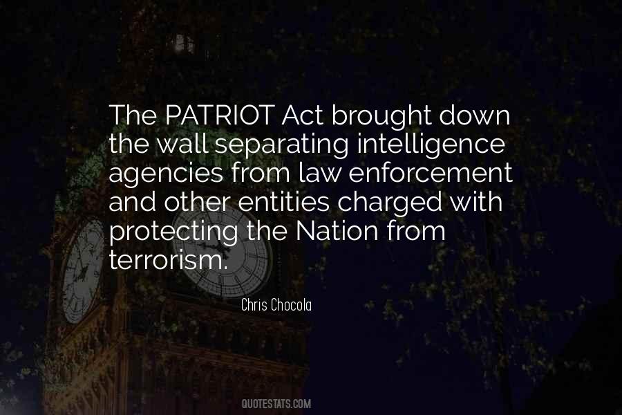 Quotes About Patriot Act #298780