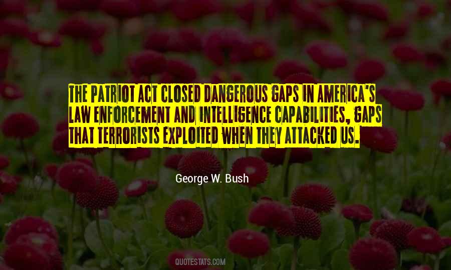 Quotes About Patriot Act #825611