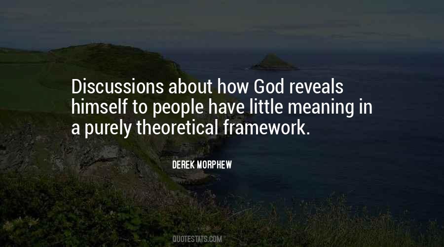 Quotes About Theoretical Framework #682133