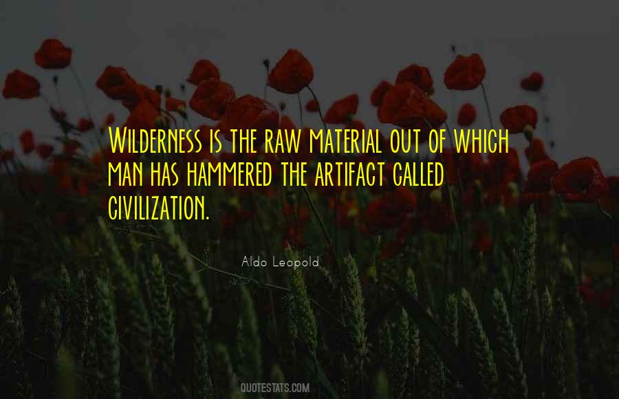 Quotes About Raw Materials #381473