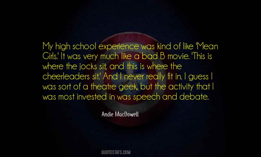 Mean Theatre Quotes #1387434