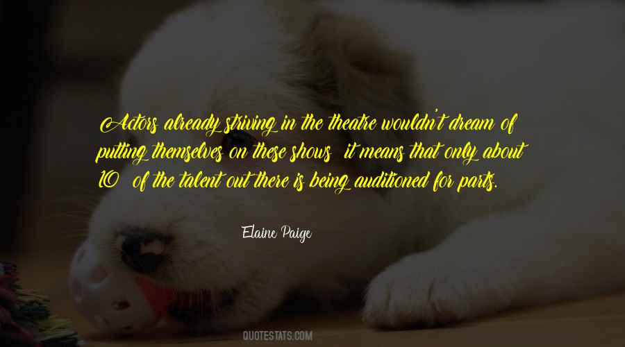 Mean Theatre Quotes #1840150