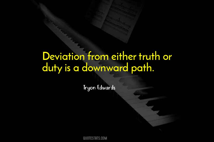 Quotes About Deviation #858651