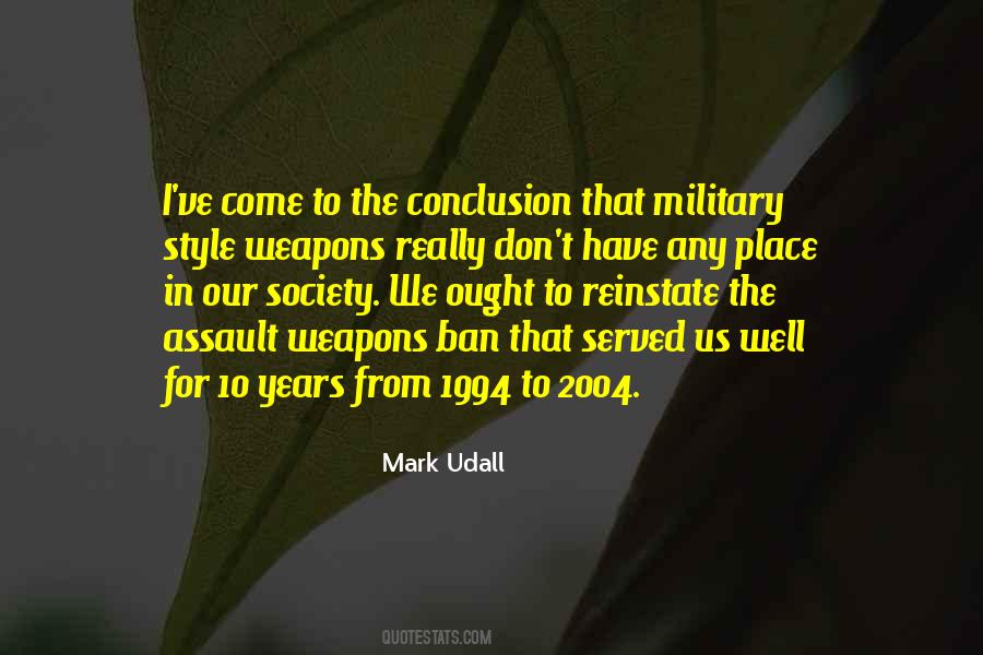 Quotes About Assault Weapons Ban #1707170