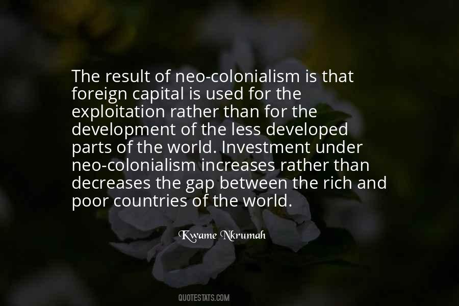 Quotes About Rich Countries #583659