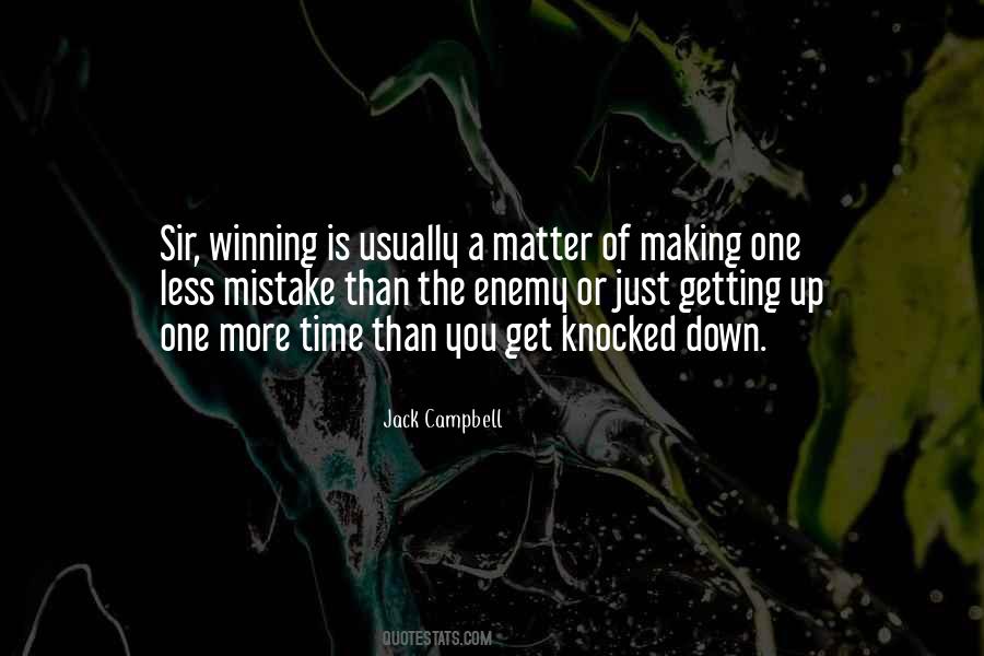 Quotes About Getting Knocked Out #1106922