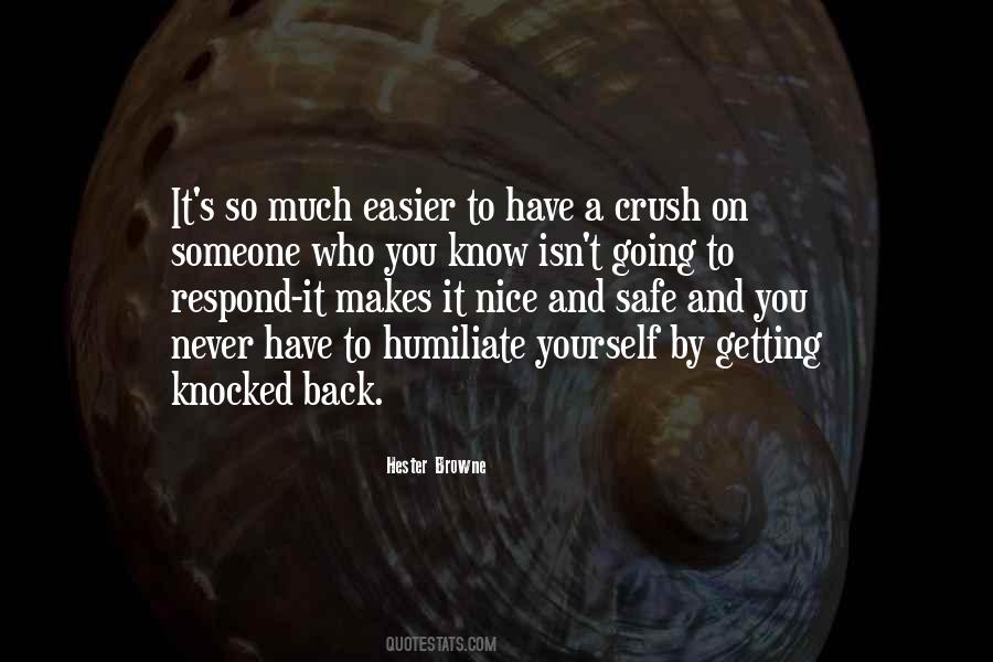 Quotes About Getting Knocked Out #660938