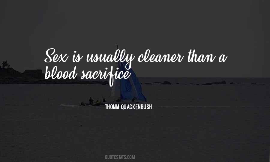 Blood Sacrifice Quotes #110854