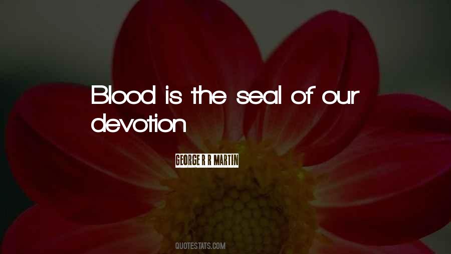 Blood Sacrifice Quotes #1108826