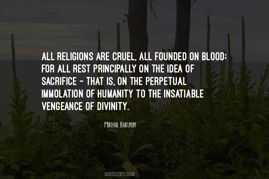 Blood Sacrifice Quotes #1218408