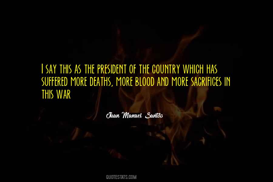 Blood Sacrifice Quotes #278719