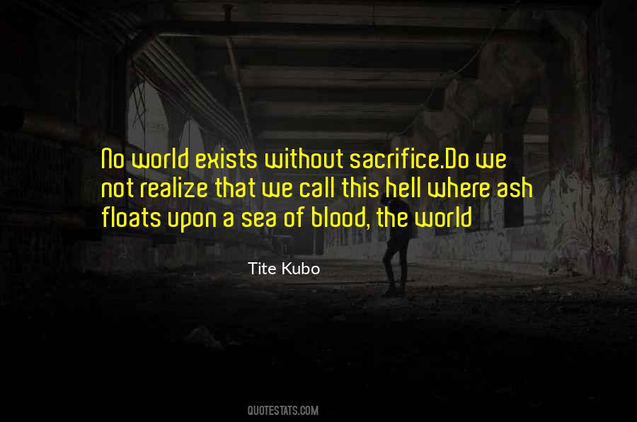 Blood Sacrifice Quotes #813105