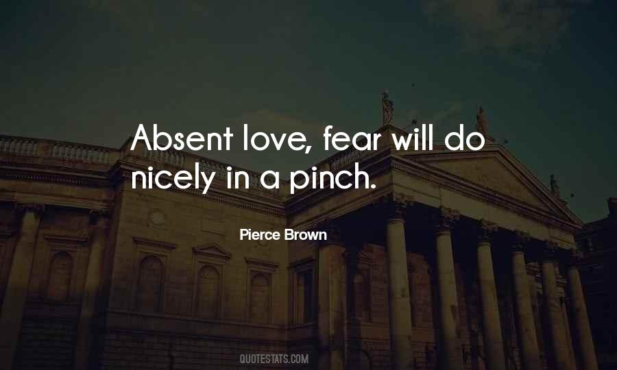 Quotes About Love Fear #144819