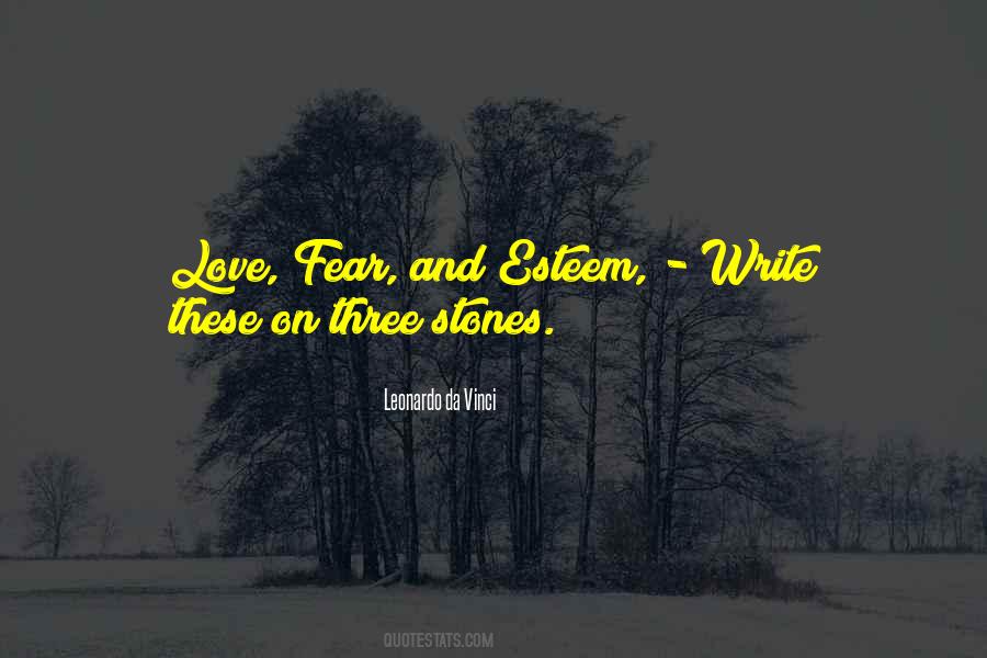 Quotes About Love Fear #1737544