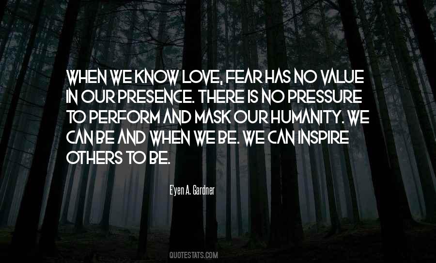 Quotes About Love Fear #591213