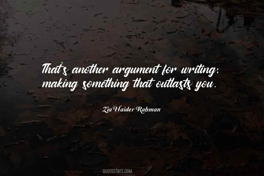 Quotes About Argument Writing #1115576