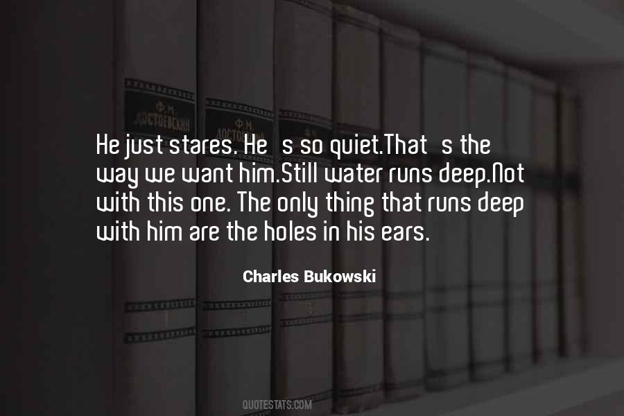 Quotes About Still Water #1539991