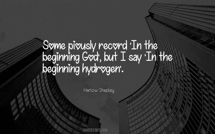 Quotes About Hydrogen #1013890