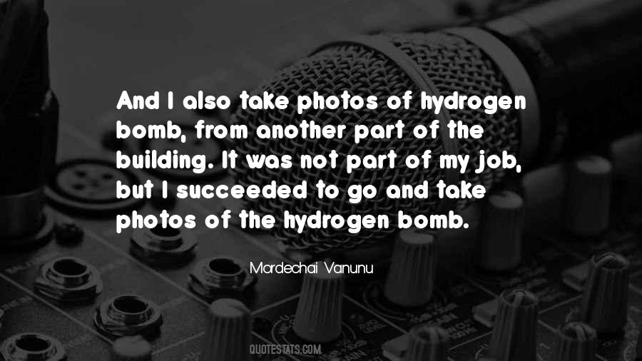 Quotes About Hydrogen #360310