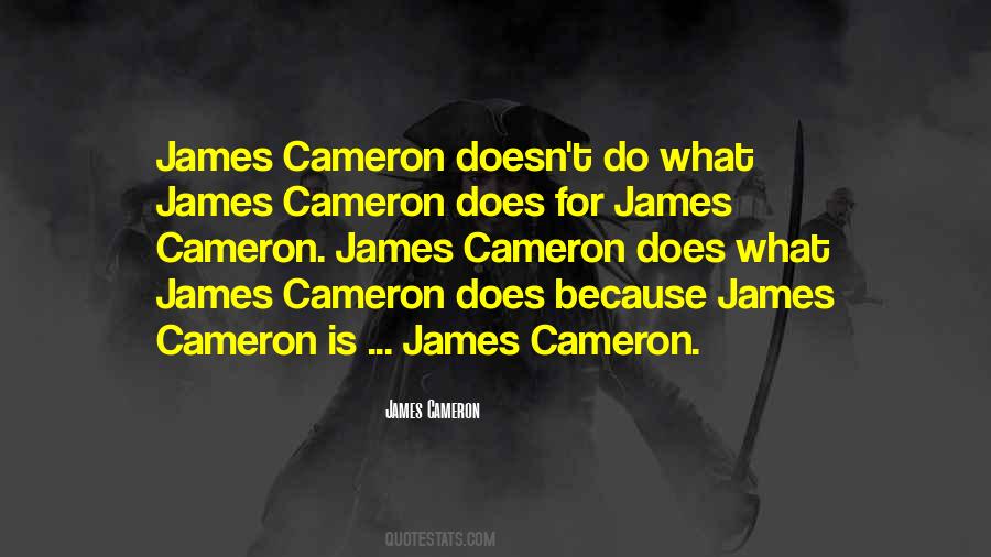 Quotes About Cameron #1447384