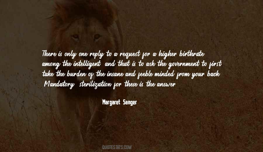 Quotes About Sanger #1055156