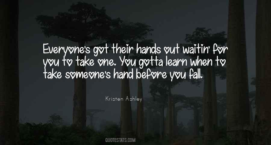 Hands Hand Quotes #55718