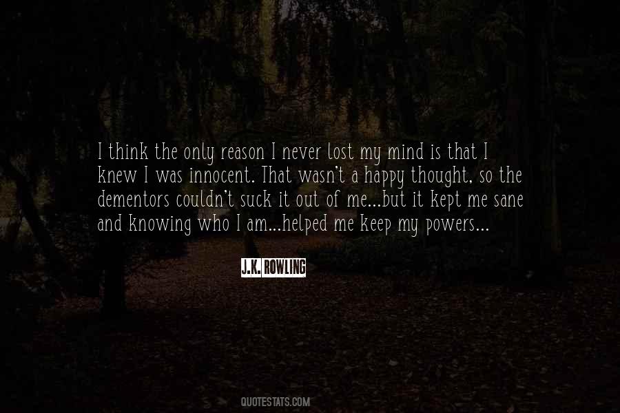 Quotes About Sane #1240051