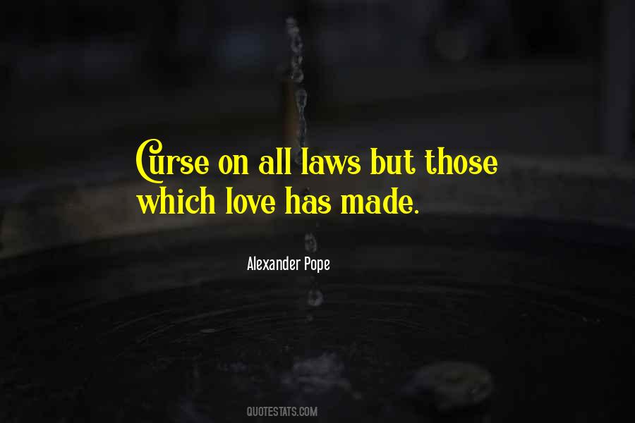 Love Laws Quotes #1203066