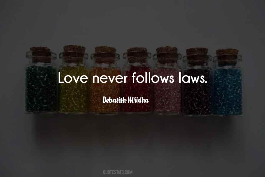Love Laws Quotes #849387