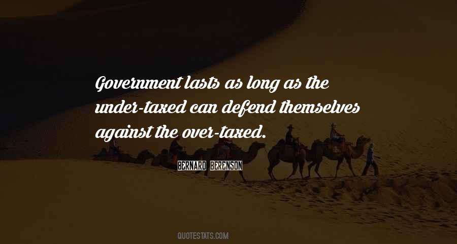 Quotes About Government Taxation #555586