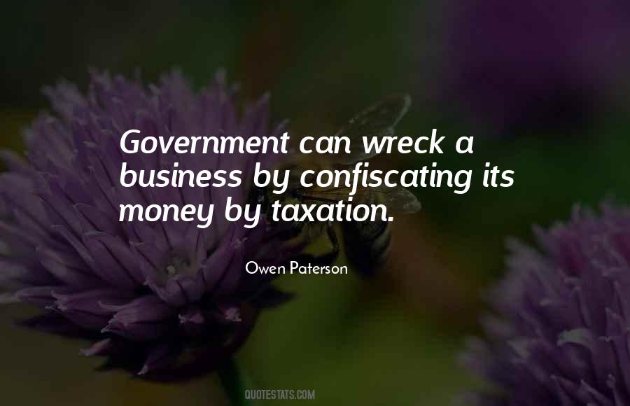 Quotes About Government Taxation #604484