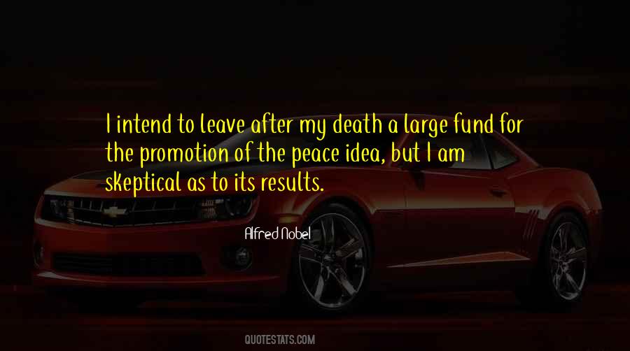 Quotes About Peace After Death #761963