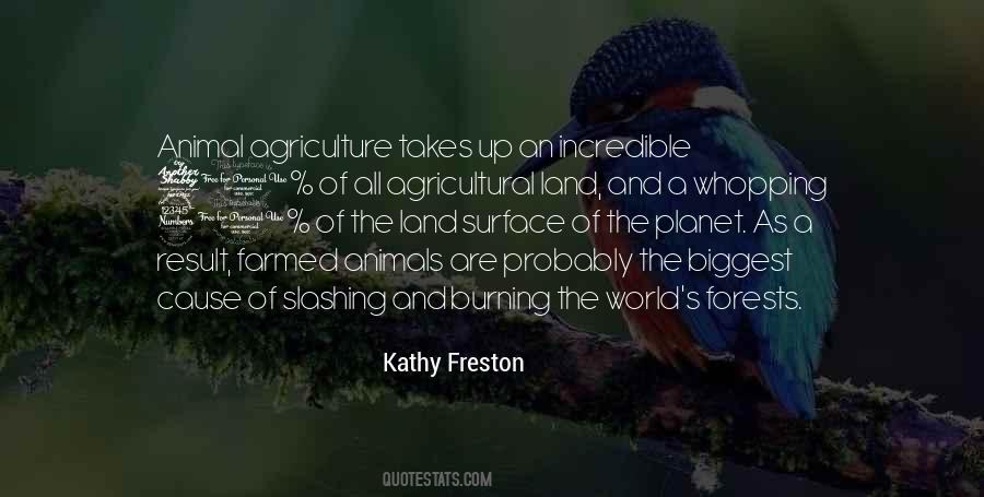 Quotes About Animal Agriculture #1514685